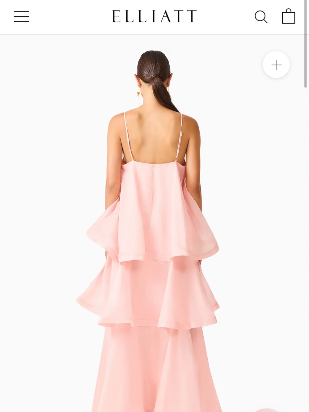 Elliatt Swallowtail Day to Night Maxi Dress in Pink - Picture 2 of 4